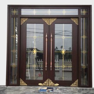 Kết hợp giữa rèm & nan trang trí